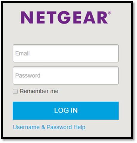 Netgear extender login password